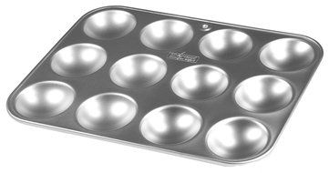 Alan Silverwood 12 x 9" 12 Hole Cake Muffin Bun Tray Pan 33423