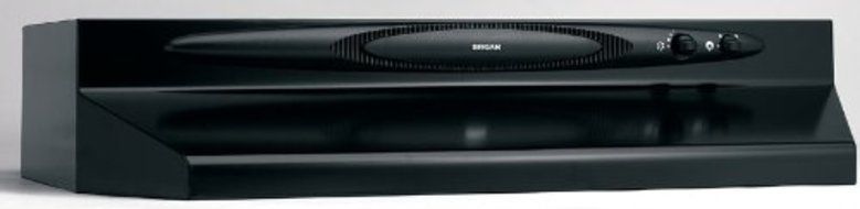 Broan QT230BL Convertible Range Hood, 30-Inch, Black N7