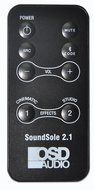 OSD Audio SP2.1 Soundplatform 2.1 Bluetooth Tabletop Soundbar with Built-in Subwoofer Surround Sound System N18