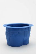 Set of 6 Silicone "Muffin Top" Cupcake Molds. Reusable Silicone Baking Cups / Cupcake Liners. Novelty Jean Shaped...