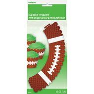 Football Cupcake Wrappers, 12ct N2