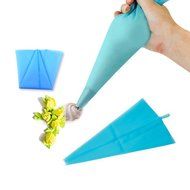 SWISS PART 12pcs Stainless Steel Russian Cake Decorating Icing Tips Kit Extra Large Pastry Piping Nozzles and...