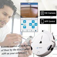 EVERYBODY X1 Household Robotic Vacuum Cleaner with Mobile App and Camera Remote Control and Wi-Fi Enabled and... N3