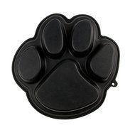 Pawprint - Silicone Cake Pan - Black