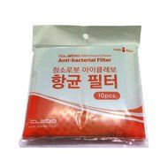 [iClebo Arte] Anti-bacterial Filter 1 pack (10 pcs) for iClebo Arte Robot Vacuum Cleaner YCR-M05 series (YCR-M05...