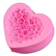 Sher Love Rose Fondant Silicone Mold Chocolate Mold N6