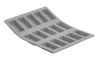 DeBuyer Elastomoule 15-Mini Financiers Silicone Mold