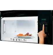 GE JVM6172DFBB 1.7 Cu. Ft. Black Over-the-Range Microwave N7