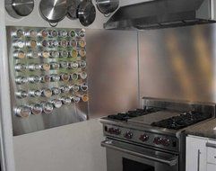 Stainless Backsplash, 30" X 23.25" with Hemmed Edges N2