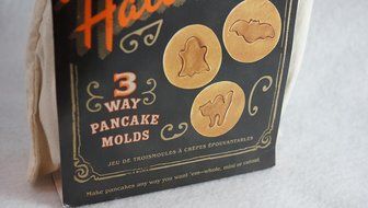 Spooky Halloween Pancake Molds - Set of 3 Ghost, Bat, Cat