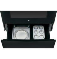 GE JS250DFBB 30" Black Electric Slide-In Coil Range N8