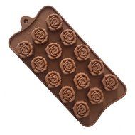 Always Your Chef Full Blooming Rose Shaped Silicone Candy/Chocolate Making Molds DIY Molds, MINI Molds for Making...