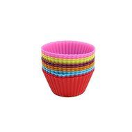 TecGeo(TM) 12pcs/lot Silicone Cupcake Liners Mold Muffin Cases Muti Round Shape Cup Cake Tools Bakeware Baking...