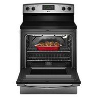 4.8 Cu. Ft. Electric Self Cleaning Range Finish: Stainless Steel N6