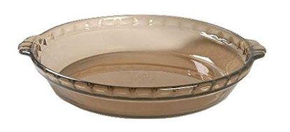 Corning Ware / Pyrex Fireside Amber Pie Serving Plate ( 9 7/8" Dia ) ( 229 )