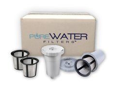 Keurig My K-cup 2 pack with 2 EXTRA Mesh Filters K10 K45 K55 K65 K75 Platinum Plus