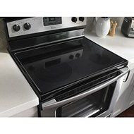 4.8 Cu. Ft. Electric Self Cleaning Range Finish: Stainless Steel N9