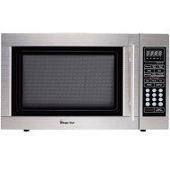 Digital Microwave 1.3-cubic Foot Stainless Steel Finish with Child Safety Lock