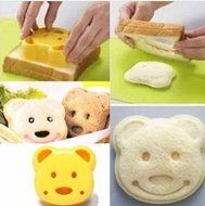 DIY Plastic Bear Cake Cutter Sandwich Toast Bread Mold Maker by Lovestore2555