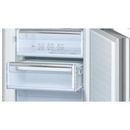 Bosch B10CB80NVS: 24" Glass Door Counter-Depth Bottom Freezer B10CB80NVS 800 Series - Glass on Stainless Steel