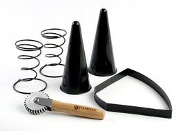 Pizzacraft Grilled Pizza Cone Set (6-Piece) - PC0304 N3