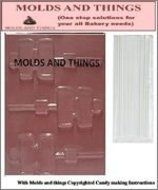 PUZZLE Piece Lolly Autism Awarenesswith &copy; molding Instructions + 25 Lollipop Sticks