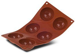 Pavoni Orange Non-Stick - 6 Half Rounds N2