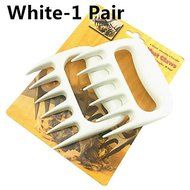 Sher 2PCS 2in1 Bake BBQ Barbecue&amp;Shred Pork Grizzly Bear Paws Claws Meat Handler Fork Lift Tongs Pull Handler...