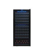 Vinotemp VNTVT-122TS-2Z 110 Bottle Dual-Zone Touch Screen Wine Cooler N2