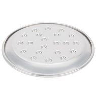 American Metalcraft HACTP9N 9" Heavy Weight Aluminum Coupe Pizza Pan with Nibs N2