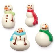 Make N&#039; Mold 2156 Dress My Cupcake Snowman Minis Candy Mold