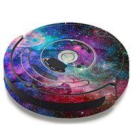 Skin Decal Vinyl Wrap For IRobot Roomba 650 655 Vacuum / Colorful Space Gasses