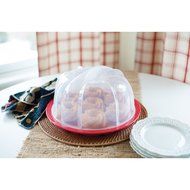 Nordic Ware Bundt Translucent Dome Cake Keeper - Colors May Vary N8