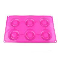 Delidge Premium Baking Pan for Donuts Silicone Bakery Mold Heat Resistance to Bake Circle Shaped Mini Cake Maker... N3