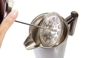 Best French Press Coffee Maker. Durable, No Plastic or Glass. 34oz Pot With Bonus Scoop and Cloth. Insulated Double... N16