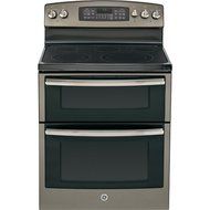 GE JB850EFES 30" Slate Electric Smoothtop Double Oven Range N3