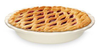 Mrs. Anderson's Baking Wide Rimmed Pie Plate Bakeware Dish, 9.5-Inch, White N2