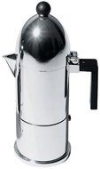 La Cupola Espresso Maker by Aldo Rossi Size: 1 cup, Handle Color: Black, Finish: Mirror Polished