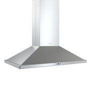 Zephyr ZNA-E42CS 715 CFM 42 Inch Wide Europa Island Range Hood with LED Lighting, Stainless Steel N3