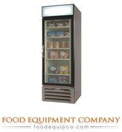 Beverage-Air MMF23-1-W-LED MarketMax 27" One Section Glass Door Reach-In Merchandiser Freezer with LED Lighting...