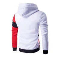 Men&#039;s Outwear,Laimeng Cotton Blend Retro Long Sleeve Hoodie Hooded Sweatshirt Tops Jacket Coat Outwear (M, Black) N6