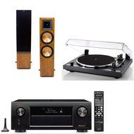 Klipsch RF-7 II Floorstanding Speaker (Cherry-pair) Denon AVR-X4100