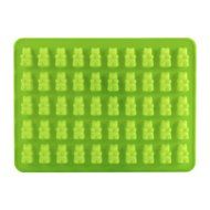 50 Cavity Silicone Gummy Bear Chocolate Mold Candy Maker Ice Tray Jelly Moulds (Green) N5