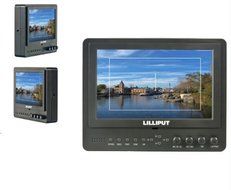 Lilliput 7&#039;&#039; 665/O HDMI IN&amp;OUT Ypbpr AV 1024&times;600+F970 +LP-E6 Plate N2
