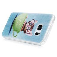 Badalink Galaxy S7 TPU Case Shockproof Soft TPU Flexible Easy Grip Rubber Bumper Slip Resistant Protective Colorful... N14
