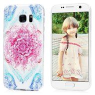 Badalink Galaxy S7 TPU Case Shockproof Soft TPU Flexible Easy Grip Rubber Bumper Slip Resistant Protective Colorful... N15