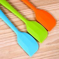 Sher Random Color Small Size Silicone Scraper, Silicone Spatula for Cream, Butter, Chocolate N2