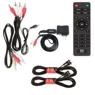 Blue Octave B51 Home Theater 5.1 Powered FM Speaker System USB Bluetooth and 2 Extension Cables N2