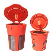 K-CARAFE 2.0 Reusable Filter and K-CUP 2.0 Single Cup Reusable Filters Gift Set From Freedom Brew fits Brewer... N8