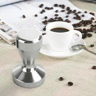49mm Stainless Steel Modern Professional Barista Espresso Coffee Tamper Machine Coffee Bean Press Flat Base N2